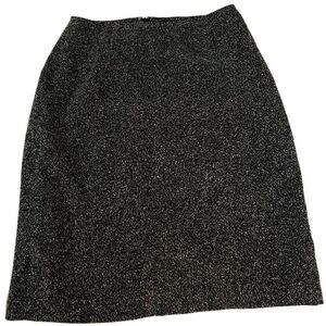 🌸Sag Harbor Charcoal Gray Speckle Pattern Skirt